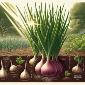 Kebutuhan masa generatif bawang merah dan bawang putih